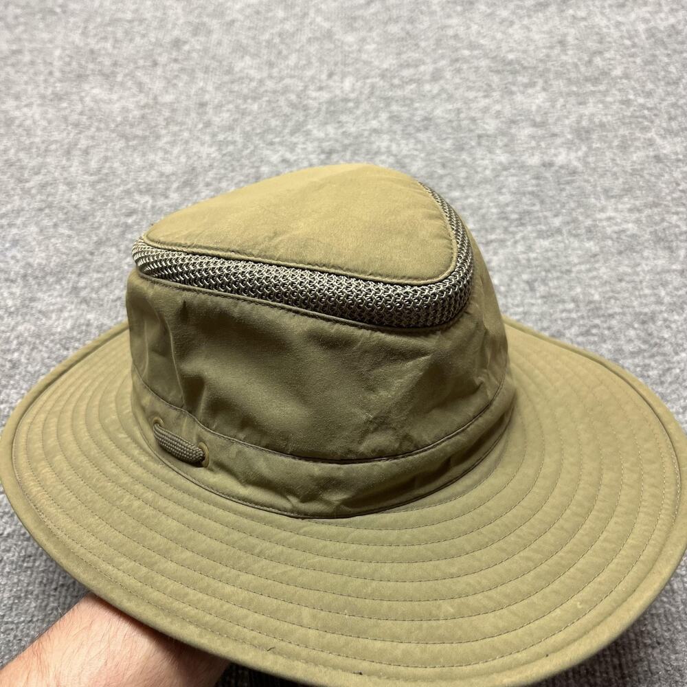 Tilley Airflo Hat Boonie Fitted Mens 7 5/8 Green Mesh Wide Brim Outdoor Sun